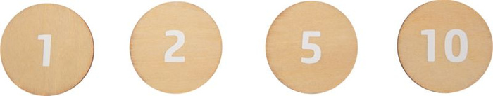 Realistyczna drewniana kasa fiskalna dla dzieci Fresh Small Foot