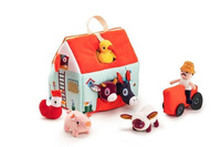 Domek manipulacyjny edukacyjny Farma rolnik i zwierzęta LILLIPUTIENS  