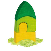 Klocki drewniane dla dzieci Miasto Goki