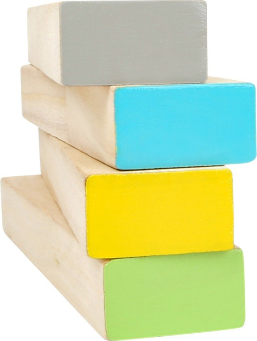 Gra drewniana Jenga Pastelowa matryca Small Foot