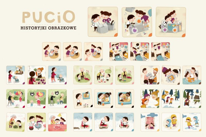 Pucio. Historyjki obrazkowe Nasza Księgarnia zabawki edukacyjne