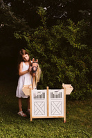 Hobby Horse Koń na kiju z otwartą buzią Spirit Astrup Blond