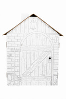 Zabawki z tektury Tektorado Domek wiejska ostoja