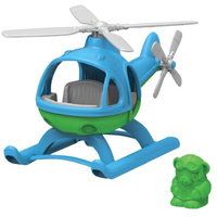 Helikopter z zielonym misiem Green Toys