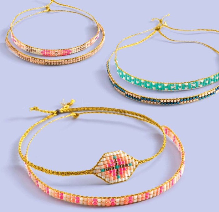 Zestaw dla dzieci do tworzenia biżuterii Mikro perełki Djeco