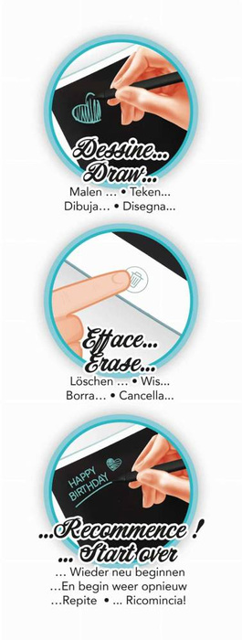 Tablet do rysowania i zabawy TD001 Buki