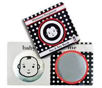 Zabawka dla niemowląt, książeczka z tektury. Zobacz i powiedz, Manhattan Toy