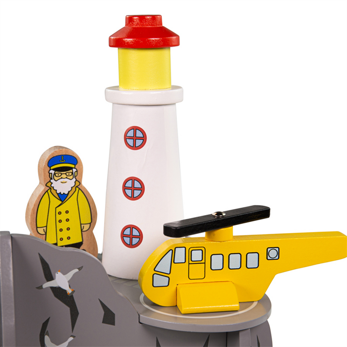 Tunel z latarnią morską Bigjigs Rail