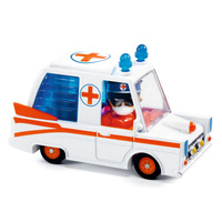 Samochodzik Karetka Crazy Motors Hurry Ambulance Djeco