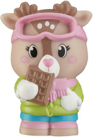 Rodzina 4 reniferów Renne figurki zwierząt Klorofil