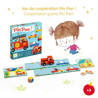 Gra kooperacyjna dla dzieci PinPon ALARM Djeco