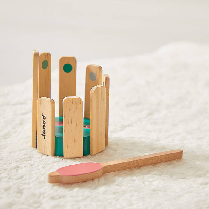 Zestaw 4 zabawek edukacyjnych Box 36 m-cy Janod