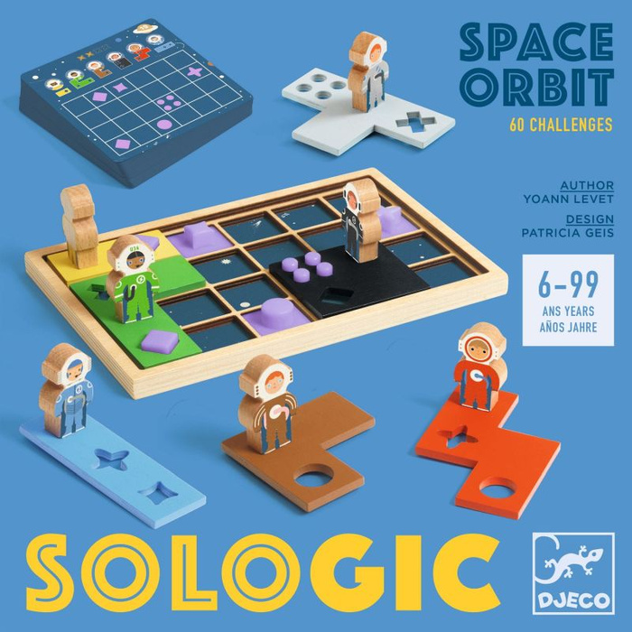Gra logiczna dla dzieci Sologic Space Orbit Djeco
