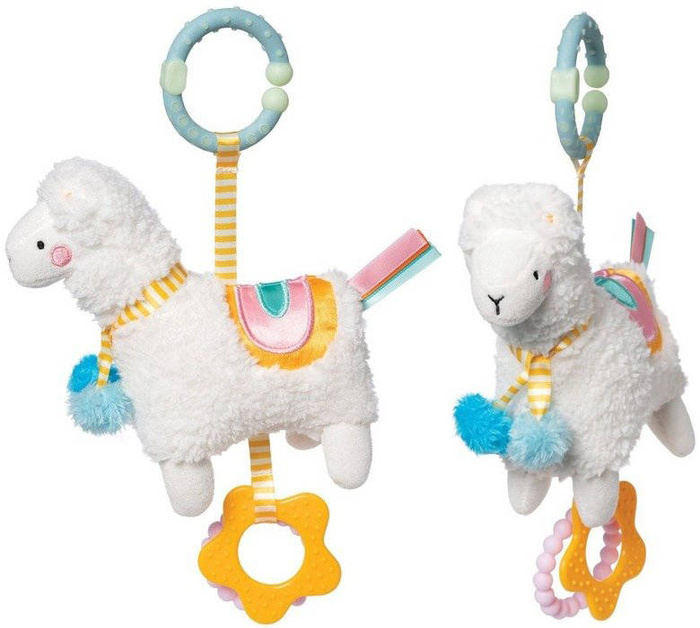 Zawieszka do wózka podróżna Lama Manhattan Toy