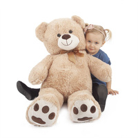 Maskotka dla dzieci duży jasnobrązowy miś Fido 100 cm Rappa