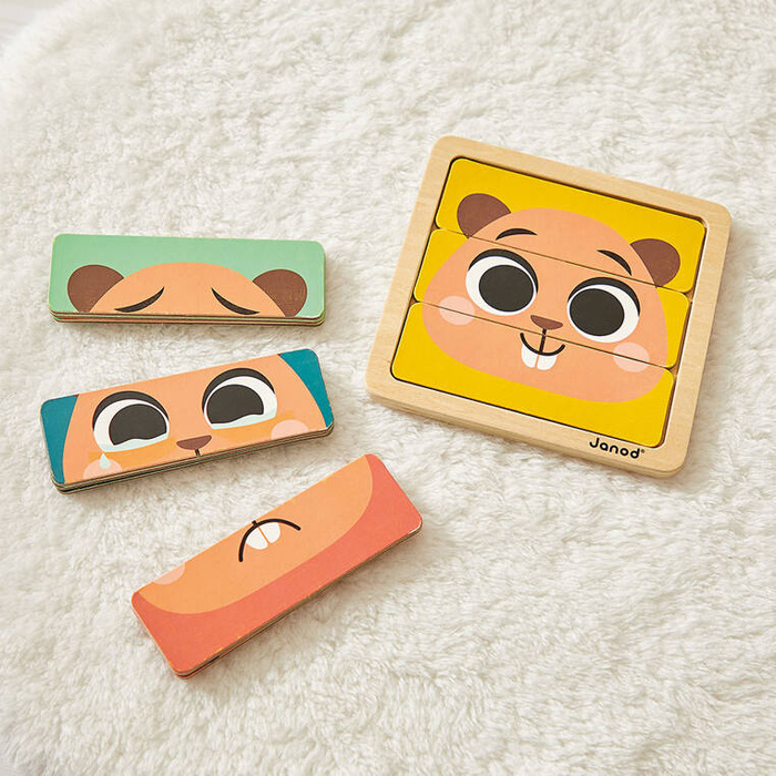 Zestaw 4 zabawek edukacyjnych Box 36 m-cy Janod