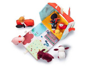 Domek manipulacyjny edukacyjny Farma rolnik i zwierzęta LILLIPUTIENS  