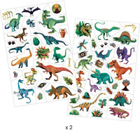 Zmywalne tatuaże dla dzieci Klub Dino Djeco