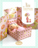 Zestaw minipokoik Rose w magnetycznym pudełku Tinyly Djeco