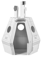 Kartonowy domek dla dzieci Kapsuła Ratunkowa Tektorado 