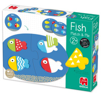 Gra edukacyjna Fish Match & Mix Goula