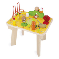 Drewniany stolik edukacyjny Farma Janod