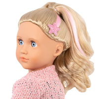 Lalka Stella 46cm z dodatkowymi ubrankami i akcesoriami Elegancki zestaw prezentowy Our Generation
