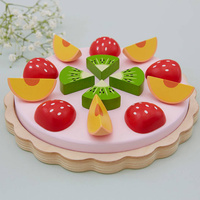 Zestaw dziecięcy do wypieków drewniany Moja Pierwsza Owocowa Tarta Janod