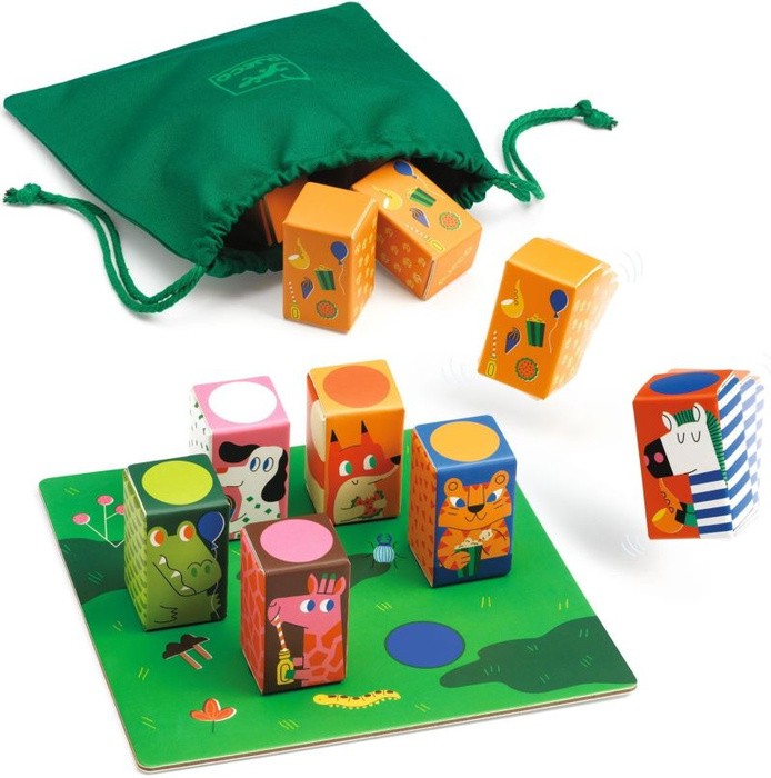 Edukacyjna gra sensoryczna dla dzieci Memo Sono Djeco