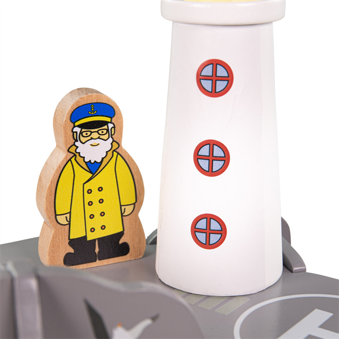 Tunel z latarnią morską Bigjigs Rail