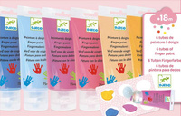 Farby do malowania palcami SWEET Djeco