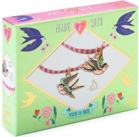 Zestaw DIY do tworzenia bransoletek przyjaźni Ptaki Djeco