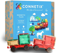 Klocki magnetyczne Connetix Rainbow Motion Pack 24 el 