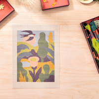 Zestaw artystyczny Haft gobelinowy Jaskółka AGA Atelier 65 Djeco