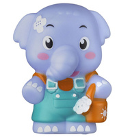 Rodzina 4 Słoni figurki zwierząt Klorofil