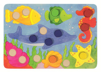 Gra dla dzieci. Kolorowy świat, goki