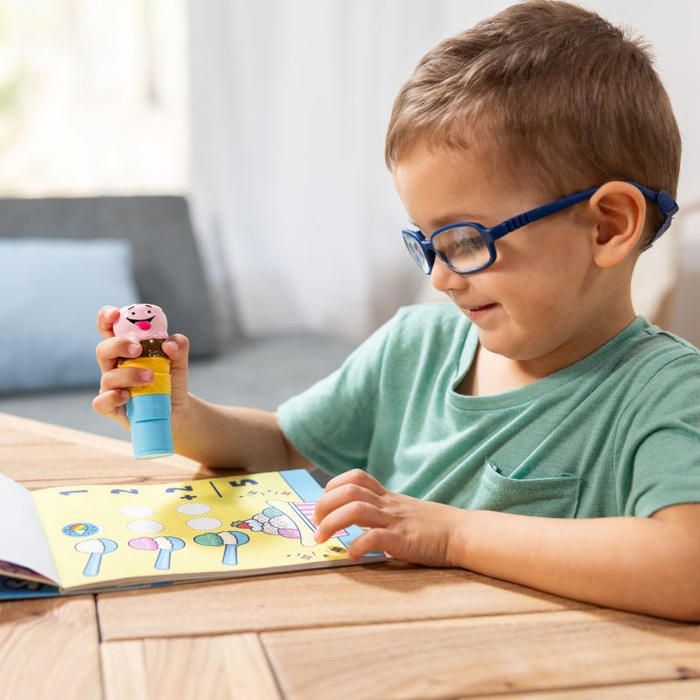 Stempel z naklejkami Sticker Wow Lody Melissa & Doug