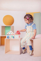 Klocki wielofunkcyjne dla najmłodszych Stodoła Farma Lilliputiens