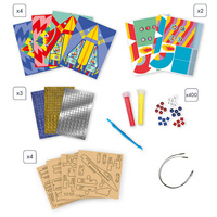 Multizestaw kreatywny dla dzieci Kosmiczne Przygody Janod