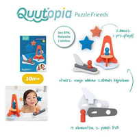Zestaw puzzli piankowych do kąpieli 3D Quutopia Wyprawa na księżyc Quut