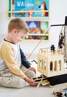 Drewniany okręt piratów dla dzieci Small Foot