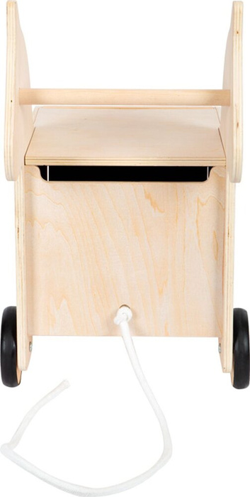 Drewniana skrzynia na zabawki jeździk Zebra Small Foot