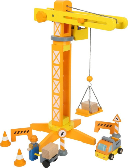 Obrotowy dźwig z akcesoriami Pracuś Small Foot