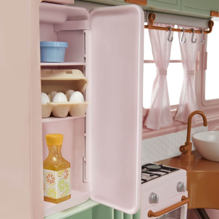 Lodziarnia na kółkach z wyposażeniem Sweet stop ice cream truck Our Generation