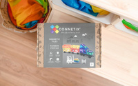 Klocki magnetyczne Connetix Rainbow Transport Pack 50 el.