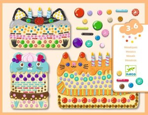 Zestaw mozaiki dla dzieci Ciasteczka Djeco