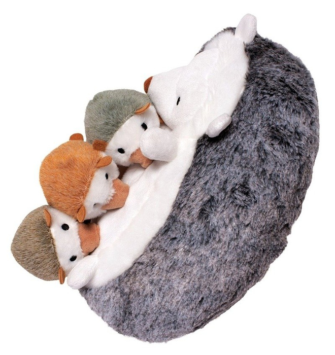 Maskotki dla dzieci Jeże mama i rodzeństwo Manhattan Toy