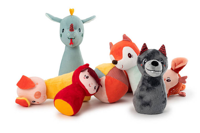 Kręgle z piłką dla najmłodszych Las LILLIPUTIENS