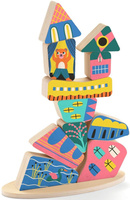 Drewniany balansujący domek dla dzieci Djeco