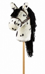 Hobby Horse Koń na kiju Astrup łaciaty
